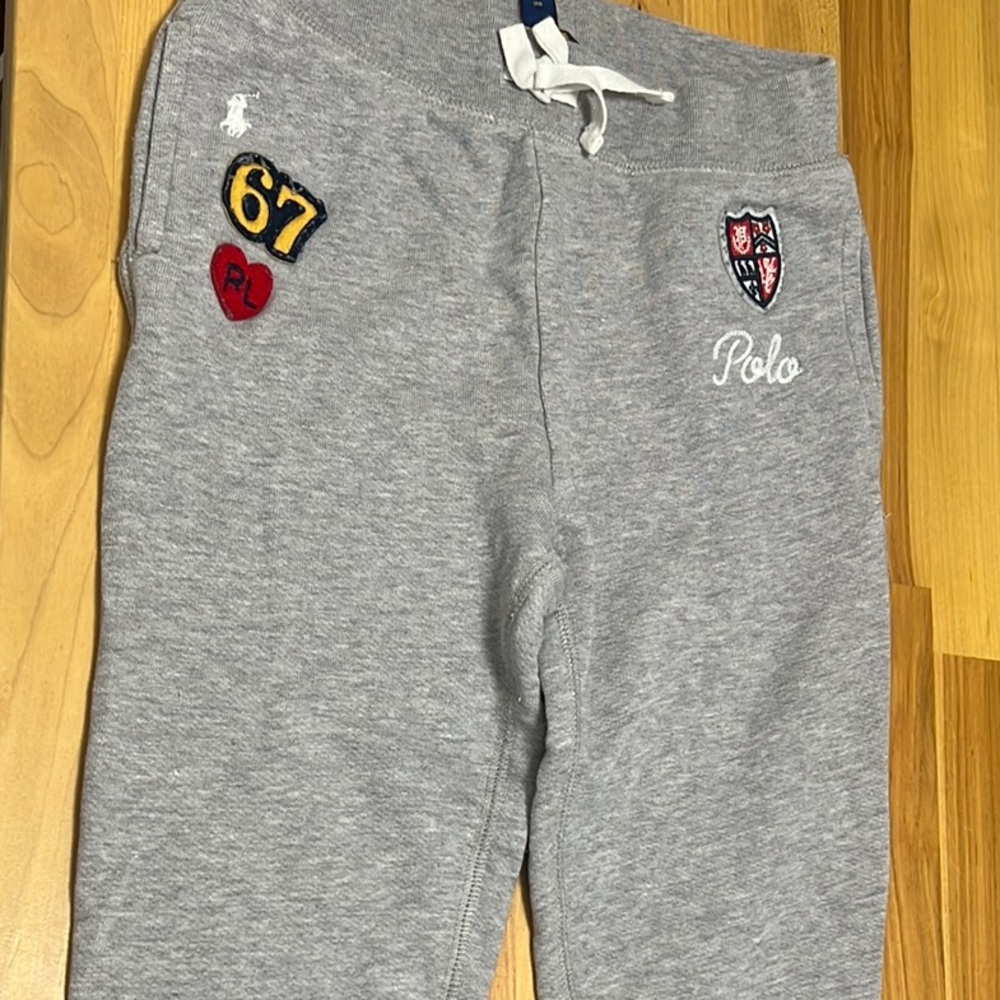 Polo by Ralph Lauren Kids Heather Gray Joggers